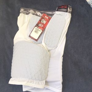 Mcdavid soft padded compression shorts